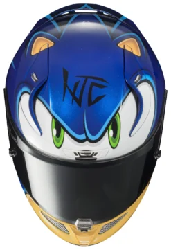 HJC RPHA 11 Pro Sonic Sega Helmet -Hjc hjcrpha11 pro sonic sega helmet 1 scaled