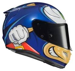 HJC RPHA 11 Pro Sonic Sega Helmet -Hjc hjcrpha11 pro sonic sega helmet 2