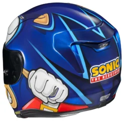 HJC RPHA 11 Pro Sonic Sega Helmet -Hjc hjcrpha11 pro sonic sega helmet 3