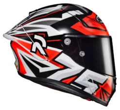 Hjc -Hjc hjcrpha1 n arenas helmet white black red 1
