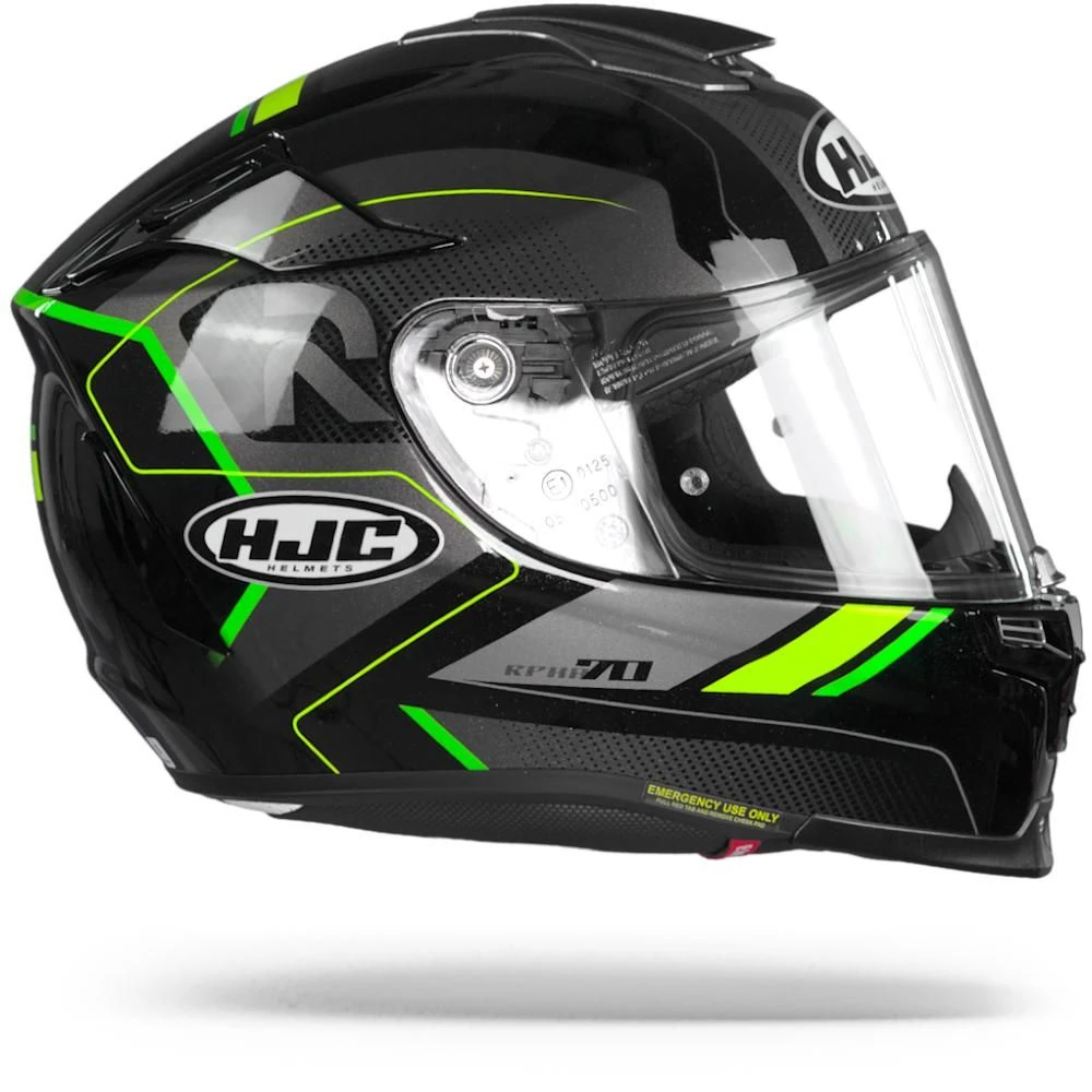 HJC RPHA 70 Coptic MC4H Black Grey Green Full Face Helmet 4 HJC RPHA 70 Coptic MC4H Black Grey Green Full Face Helmet - Image 4