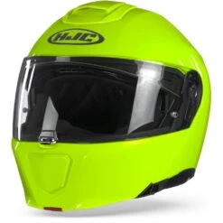 HJC RPHA 90s Solid Yellow Modular Helmet -Hjc hjcrpha90sfluoyellow frontpage