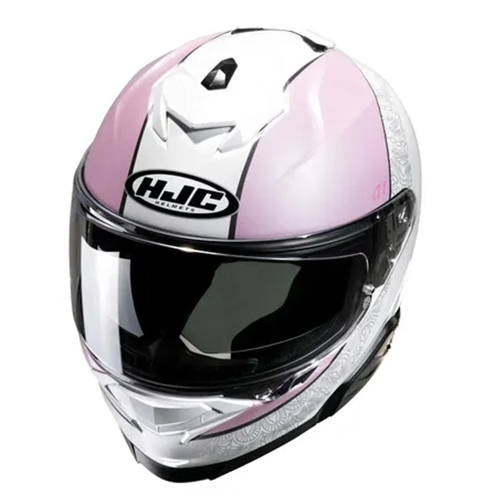 Hjc I71 Sera White Pink Mc8 Full Face Helmets 2 Hjc I71 Sera White Pink Mc8 Full Face Helmets - Image 2
