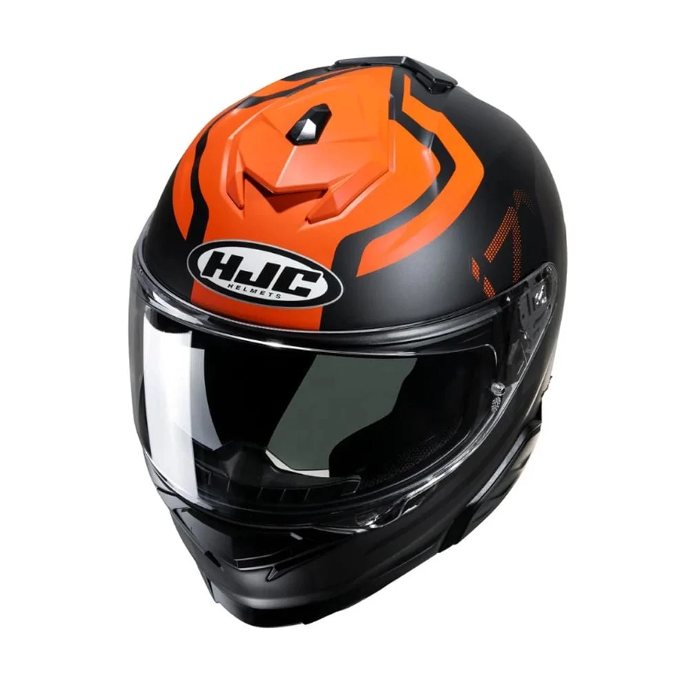 Hjc I71 Enta Black Orange Mc7Sf Full Face Helmets