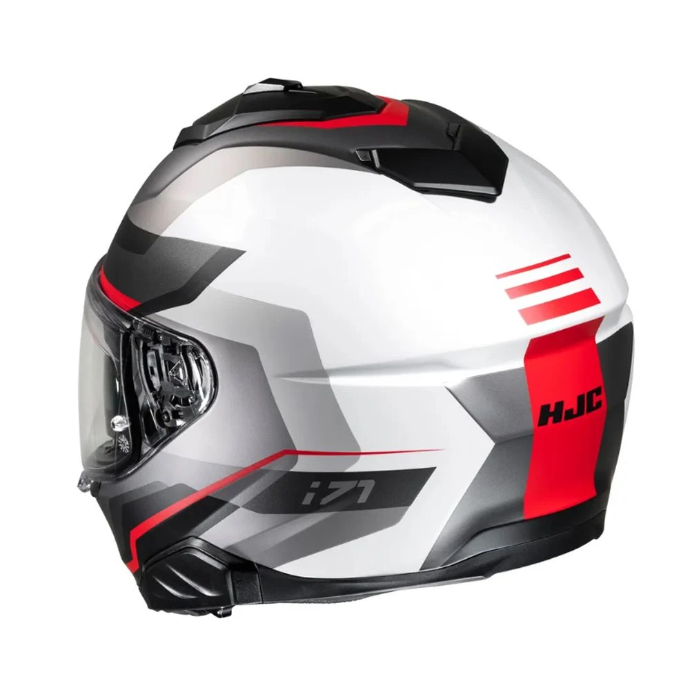 Hjc I71 Nior Grey Red Mc1Sf Full Face Helmets 2 Hjc I71 Nior Grey Red Mc1Sf Full Face Helmets - Image 2