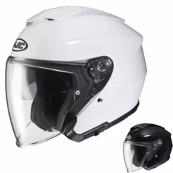 HJC I30 Open Face Mens Solid Motorcycle Helmets