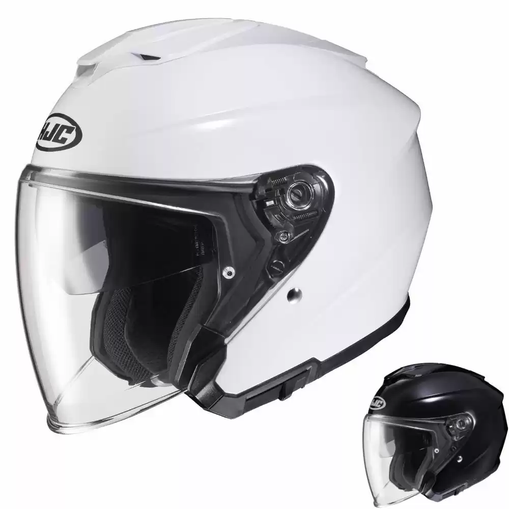 HJC I30 Open Face Mens Solid Motorcycle Helmets 1 HJC I30 Open Face Mens Solid Motorcycle Helmets
