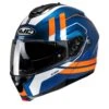 Hjc C91 Octo Blue Orange Mc27 Modular Helmets