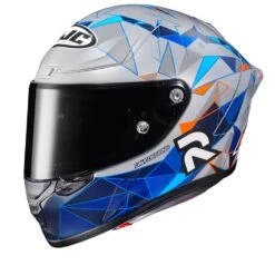 HJC RPHA 1 Pol Espargaro Replica Grey Blue MC2SF Full Face Helmet