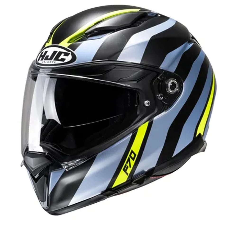 HJC F70 Galla Grey Yellow Mc3Hsf Full Face Helmets