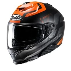 Hjc I71 Enta Black Orange Mc7Sf Full Face Helmets -Hjc thumbnail 2 3